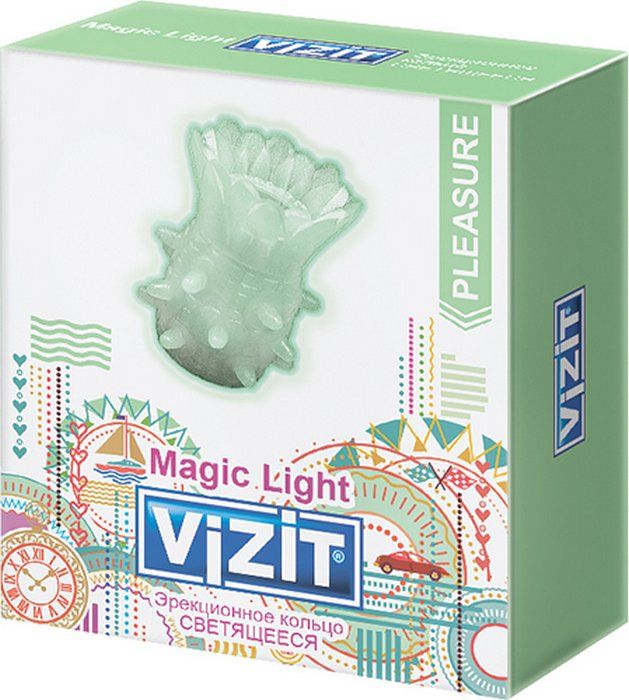 Кольцо эрекционное светящееся VIZIT Magic Light в Санкт-Петербурге ...