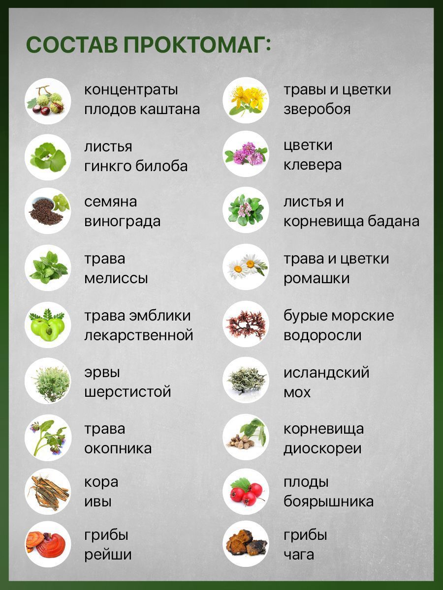 Проктомаг свечи при геморрое Алтаймаг, 7 суппозиториев в Санкт-Петербурге —  купить недорого по низкой цене в интернет аптеке AltaiMag