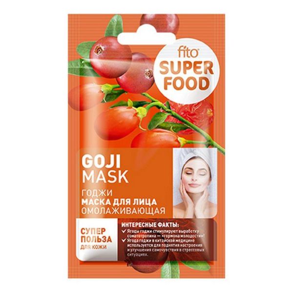 Изображение товара Маска для лица Fito Superfood омолаживающая годжи 10мл Маска для лица Fito Superfood омолаживающая годжи 10мл фотография